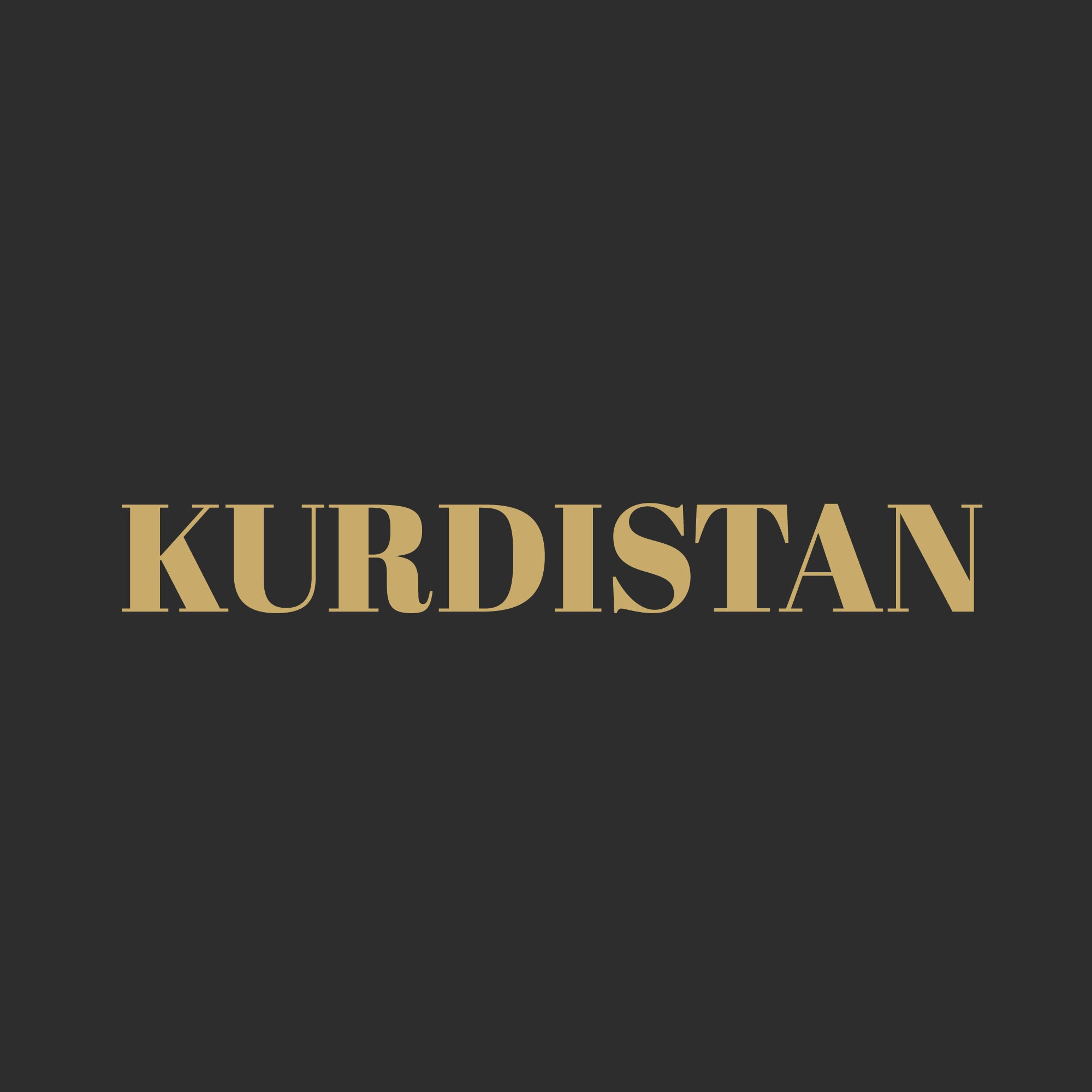 Kurdistan schriftzug (15cm breite)